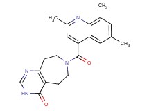 7-[(2,6,8-trimethyl-4-quinolinyl)carbonyl]-3,5,6,7,8,9-hexahydro-4H-pyrimido[4,5-d]azepin-4-one