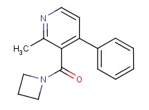 3-(azetidin-1-ylcarbonyl)-2-methyl-4-phenylpyridine