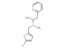 N-[(5-chloro-2-furyl)methyl]-N-methyl-1-pyridin-2-ylpropan-2-amine