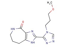 2-[4-(3-methoxypropyl)-4H-1,2,4-triazol-3-yl]-5,6,7,8-tetrahydroimidazo[4,5-c]azepin-4(1H)-one