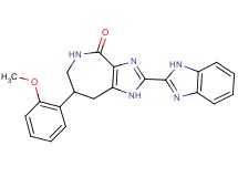 2-(1H-benzimidazol-2-yl)-7-(2-methoxyphenyl)-5,6,7,8-tetrahydroimidazo[4,5-c]azepin-4(1H)-one