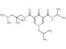 N-[3-(dimethylamino)-2,2-dimethylpropyl]-1-isobutyl-N'-isopropyl-4-oxo-1,4-dihydro-3,5-pyridinedicarboxamide