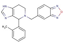 5-{[4-(2-methylphenyl)-1,4,6,7-tetrahydro-5H-imidazo[4,5-c]pyridin-5-yl]methyl}-2,1,3-benzoxadiazole