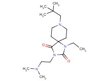 3-[2-(dimethylamino)ethyl]-8-(2,2-dimethylpropyl)-1-ethyl-1,3,8-triazaspiro[4.5]decane-2,4-dione