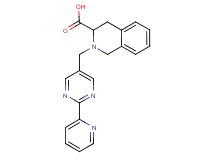 2-[(2-pyridin-2-ylpyrimidin-5-yl)methyl]-1,2,3,4-tetrahydroisoquinoline-3-carboxylic acid