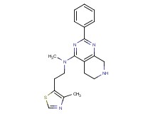 N-methyl-N-[2-(4-methyl-1,3-thiazol-5-yl)ethyl]-2-phenyl-5,6,7,8-tetrahydropyrido[3,4-d]pyrimidin-4-amine
