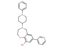 4-(1-phenylpiperidin-4-yl)-7-pyridin-3-yl-2,3,4,5-tetrahydro-1,4-benzoxazepin-9-ol