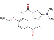 N-(5-acetyl-2-ethoxyphenyl)-3-(dimethylamino)pyrrolidine-1-carboxamide