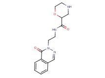 N-[2-(1-oxo-2(1H)-phthalazinyl)ethyl]-2-morpholinecarboxamide hydrochloride