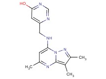 6-{[(2,3,5-trimethylpyrazolo[1,5-a]pyrimidin-7-yl)amino]methyl}pyrimidin-4-ol