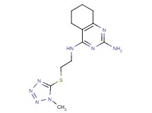 N~4~-{2-[(1-methyl-1H-tetrazol-5-yl)thio]ethyl}-5,6,7,8-tetrahydroquinazoline-2,4-diamine