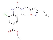 methyl 3-chloro-4-({[[(3-ethylisoxazol-5-yl)methyl](methyl)amino]carbonyl}amino)benzoate