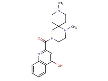 2-[(1,9-dimethyl-1,4,9-triazaspiro[5.5]undec-4-yl)carbonyl]-4-quinolinol