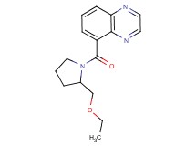 5-{[2-(ethoxymethyl)pyrrolidin-1-yl]carbonyl}quinoxaline