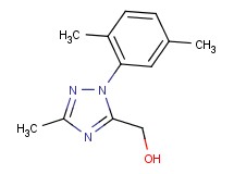 [1-(2,5-dimethylphenyl)-3-methyl-1H-1,2,4-triazol-5-yl]methanol