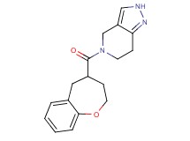 5-(2,3,4,5-tetrahydro-1-benzoxepin-4-ylcarbonyl)-4,5,6,7-tetrahydro-2H-pyrazolo[4,3-c]pyridine