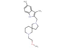 2-[(3,5-dimethyl-1H-indol-2-yl)methyl]-7-(2-methoxyethyl)-2,7-diazaspiro[4.5]decane