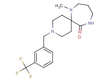 7-methyl-3-[3-(trifluoromethyl)benzyl]-3,7,11-triazaspiro[5.6]dodecan-12-one