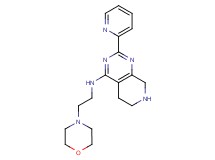 N-(2-morpholin-4-ylethyl)-2-pyridin-2-yl-5,6,7,8-tetrahydropyrido[3,4-d]pyrimidin-4-amine