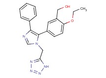 {2-ethoxy-5-[4-phenyl-1-(1H-tetrazol-5-ylmethyl)-1H-imidazol-5-yl]phenyl}methanol