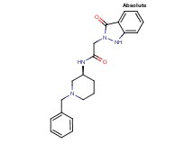 N-[(3S)-1-benzylpiperidin-3-yl]-2-(3-oxo-1,3-dihydro-2H-indazol-2-yl)acetamide