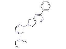 N-ethyl-N-methyl-6-(2-phenyl-5,7-dihydro-6H-pyrrolo[3,4-d]pyrimidin-6-yl)pyrimidin-4-amine
