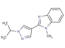 2-(1-isopropyl-1H-pyrazol-4-yl)-1-methyl-1H-benzimidazole