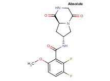 N-[(7R,8aS)-1,4-dioxooctahydropyrrolo[1,2-a]pyrazin-7-yl]-2,3-difluoro-6-methoxybenzamide