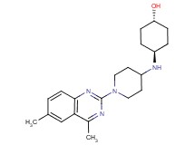 trans-4-{[1-(4,6-dimethyl-2-quinazolinyl)-4-piperidinyl]amino}cyclohexanol