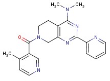 N,N-dimethyl-7-[(4-methylpyridin-3-yl)carbonyl]-2-pyridin-2-yl-5,6,7,8-tetrahydropyrido[3,4-d]pyrimidin-4-amine