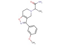 2-[3-(3-methoxyphenyl)-6,7-dihydroisoxazolo[4,5-c]pyridin-5(4H)-yl]propanamide