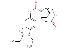 (1S*,6R*)-N-(1,2-diethyl-1H-benzimidazol-5-yl)-4-oxo-3,9-diazabicyclo[4.2.1]nonane-9-carboxamide