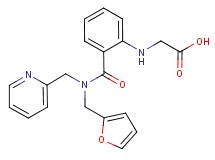 [(2-{[(2-furylmethyl)(pyridin-2-ylmethyl)amino]carbonyl}phenyl)amino]acetic acid