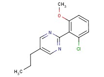 2-(2-chloro-6-methoxyphenyl)-5-propylpyrimidine