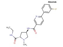 N-{(3R,5S)-5-[(ethylamino)carbonyl]-1-methylpyrrolidin-3-yl}-6-(3-fluorophenyl)nicotinamide