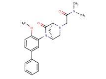 2-[(1S*,4S*)-5-(4-methoxy-3-biphenylyl)-6-oxo-2,5-diazabicyclo[2.2.1]hept-2-yl]-N,N-dimethylacetamide