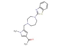 1-(5-{[4-(1,3-benzothiazol-2-yl)-1,4-diazepan-1-yl]methyl}-1-methyl-1H-pyrrol-3-yl)ethanone
