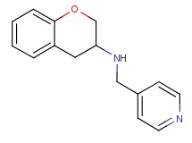3,4-dihydro-2H-chromen-3-yl(4-pyridinylmethyl)amine