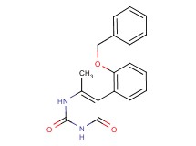 5-[2-(benzyloxy)phenyl]-6-methylpyrimidine-2,4(1H,3H)-dione