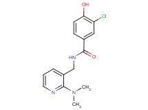 3-chloro-N-{[2-(dimethylamino)pyridin-3-yl]methyl}-4-hydroxybenzamide