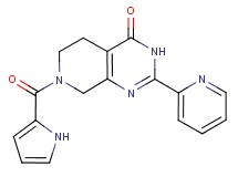 2-pyridin-2-yl-7-(1H-pyrrol-2-ylcarbonyl)-5,6,7,8-tetrahydropyrido[3,4-d]pyrimidin-4(3H)-one