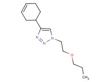 4-cyclohex-3-en-1-yl-1-(2-propoxyethyl)-1H-1,2,3-triazole
