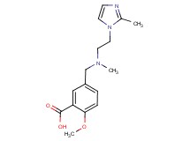 2-methoxy-5-({methyl[2-(2-methyl-1H-imidazol-1-yl)ethyl]amino}methyl)benzoic acid