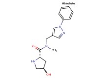 (4R)-4-hydroxy-N-methyl-N-[(1-phenyl-1H-pyrazol-4-yl)methyl]-L-prolinamide hydrochloride