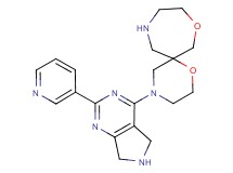 4-(2-pyridin-3-yl-6,7-dihydro-5H-pyrrolo[3,4-d]pyrimidin-4-yl)-1,8-dioxa-4,11-diazaspiro[5.6]dodecane