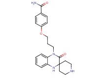 4-[3-(3'-oxo-1'H-spiro[piperidine-4,2'-quinoxalin]-4'(3'H)-yl)propoxy]benzamide hydrochloride