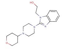 2-{2-[4-(tetrahydro-2H-pyran-4-yl)piperazin-1-yl]-1H-benzimidazol-1-yl}ethanol