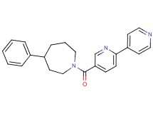 5-[(4-phenylazepan-1-yl)carbonyl]-2,4'-bipyridine