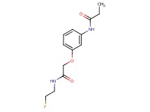 N-(3-{2-[(2-fluoroethyl)amino]-2-oxoethoxy}phenyl)propanamide