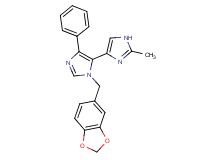 3'-(1,3-benzodioxol-5-ylmethyl)-2-methyl-5'-phenyl-1H,3'H-4,4'-biimidazole